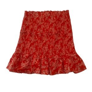 Urban Outfitters Smocked Tiered Skirt